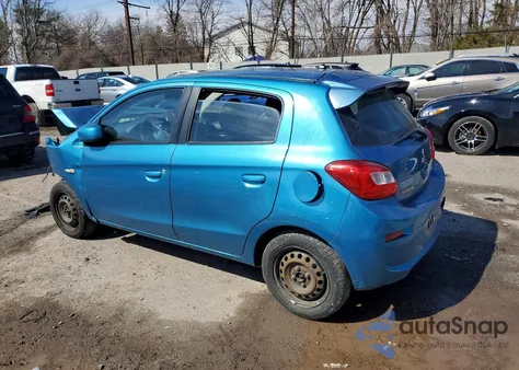 2017 Mitsubishi Mirage Es из США, поврежденный, VIN ML32A3HJ7HH003661